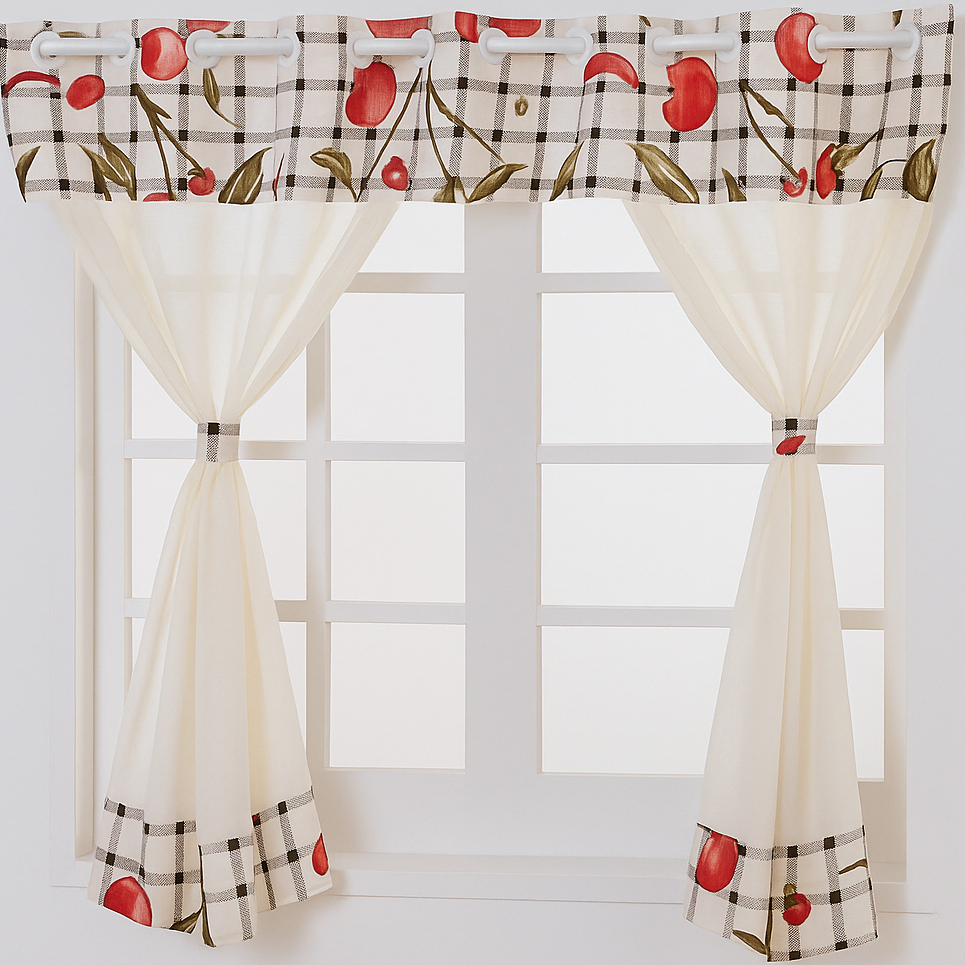 O que é Cortina de Cozinha de Patchwork? Guia e Onde Comprar | BuscaProdutos