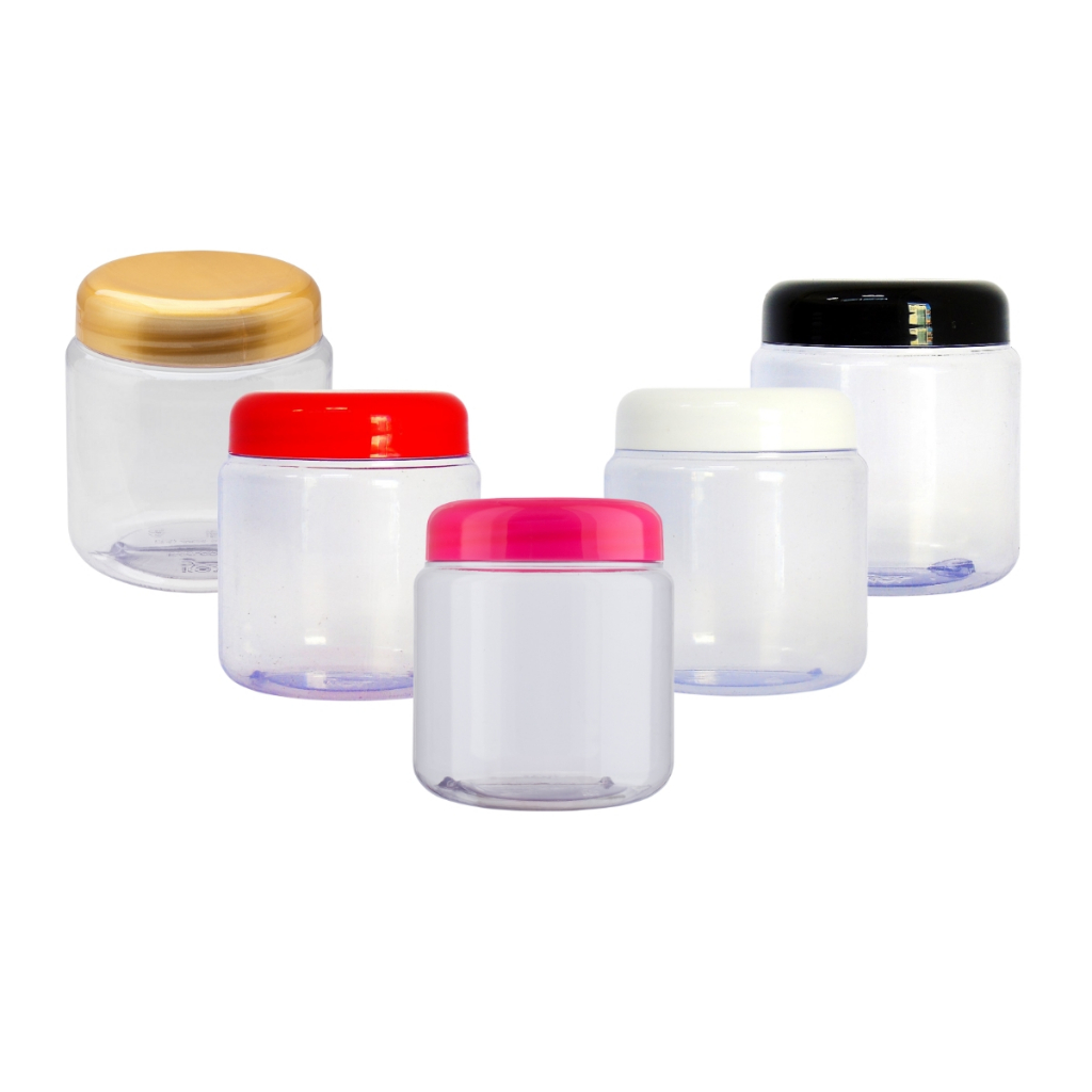 50 Potes 500ml Transparentes com Tampa - Embalagem Versátil para Alimentos e Doces Finos em Oferta na Shopee