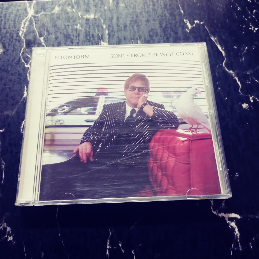 ELTON JOHN ( SONGS FROM THE WEST COAST ) CD RARO IMPORTADO DO JAPÃO