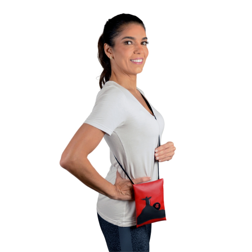 Mini Bag Transversal Kiki  Oficial Flamengo - Gilson Martins em Oferta na Shopee