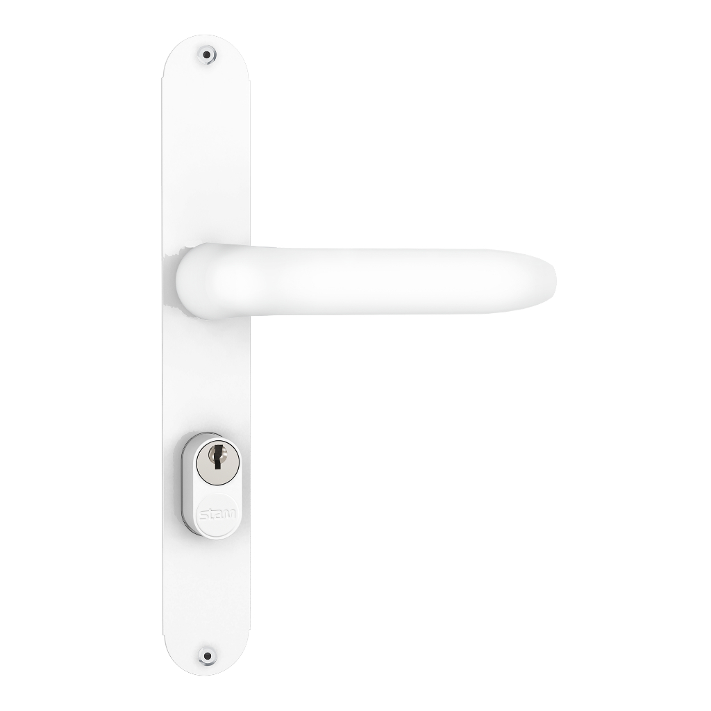 Fechadura Serralheiro 603/11 Broca 20mm Espelho Branco