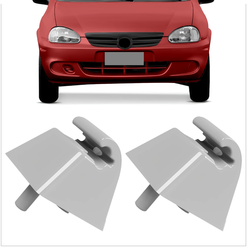 Kit 2 Suporte do Quebra Sol Astra Celta Corsa Classic Omega Prisma Vectra