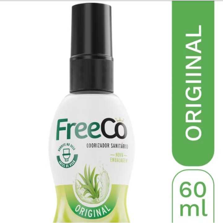 Freecô Spray Bloqueardor De Odores Sanitários 60ml 1UNIDADE