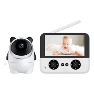 Babá Eletrônica Câmera Tela Lcd 4.3 '' Monitor Visão Noturna em Oferta na Shopee