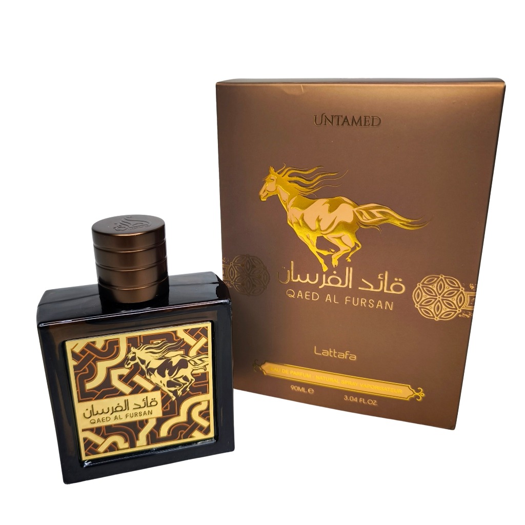 Perfume Lattafa Qaed Al Fursan Untamed Eau De Parfum 90ml marrom em Oferta na Shopee