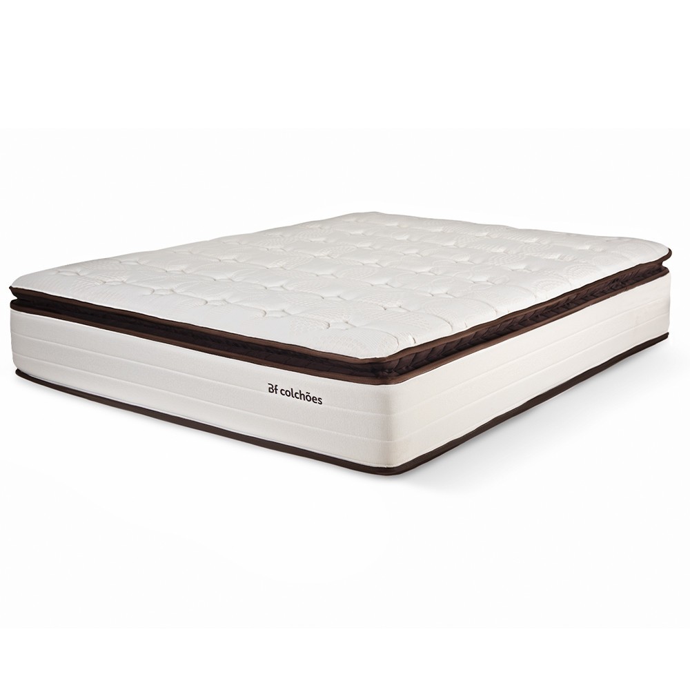 Colchão King Molas Ensacadas Sensation Premium 193x203cm BF Colchões - Home & Living