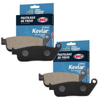 Kit Pastilhas de Freio Cb 600f Hornet Sem Abs 2008-2014 Ecopads Vaz em Oferta na Shopee