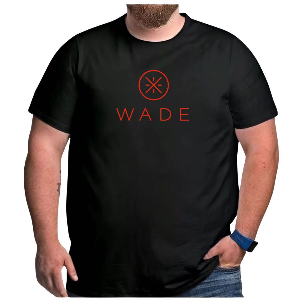 Camiseta Basquete Plus Size Dwayne Wade Logo Miami Heat