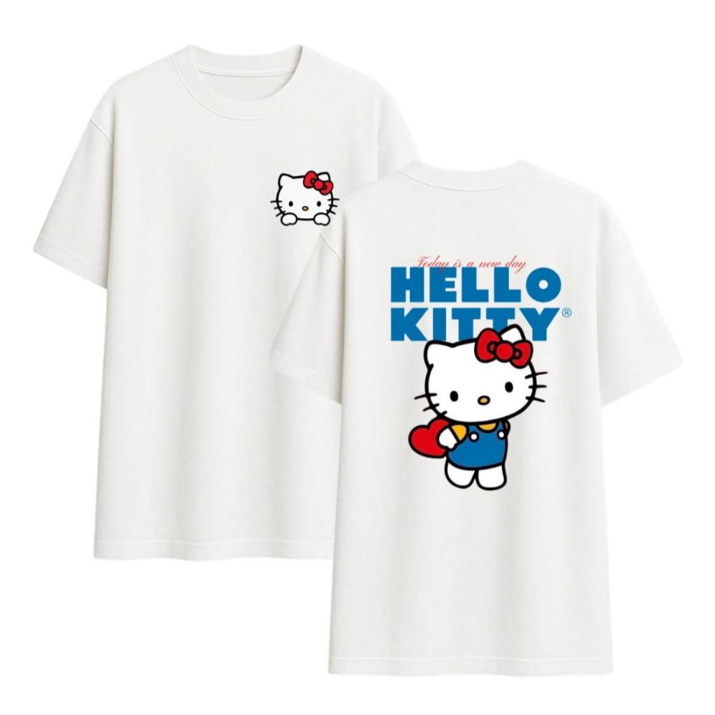 Camiseta Feminina Hello Kitty Fofo Frente Verso Estampado 100% Algodão Envio Rapido em Oferta na Shopee