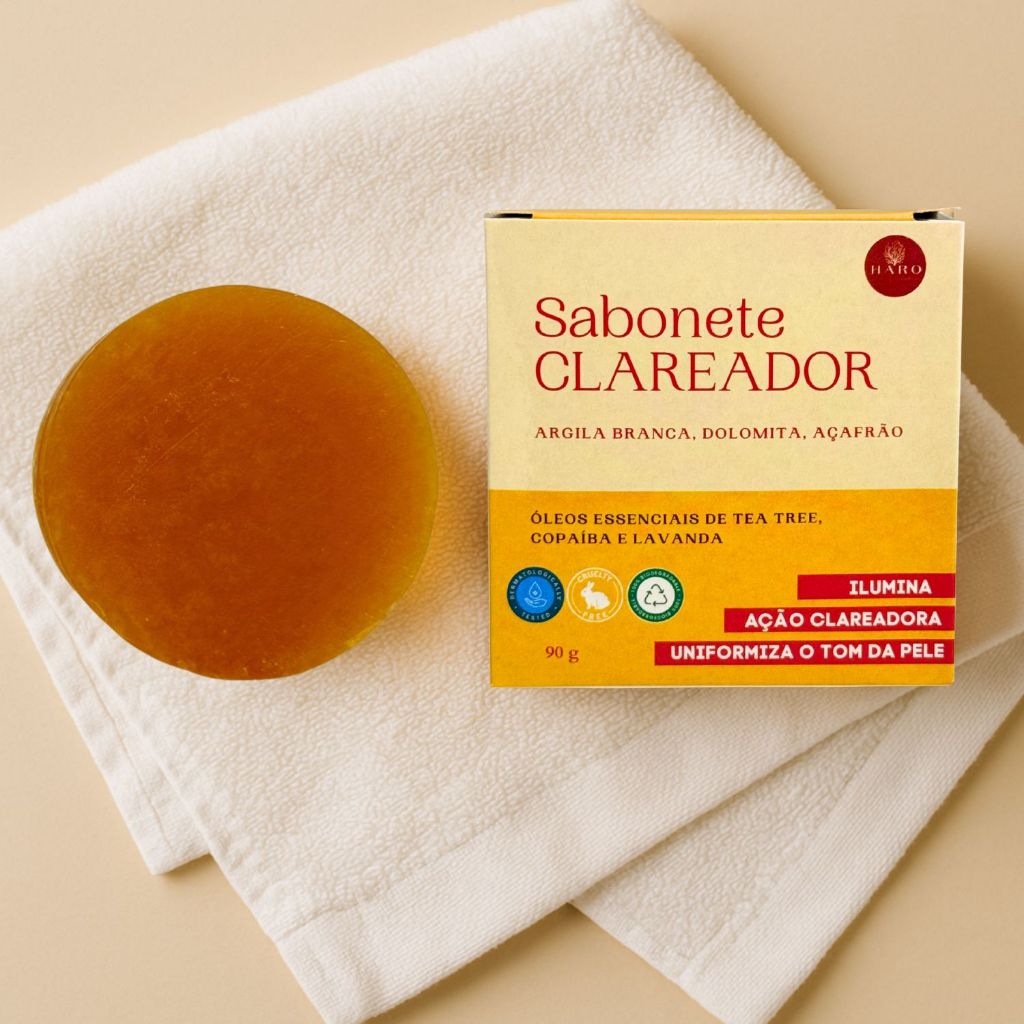 Sabonete Clareador de Manchas Escuras - Corporal e Facial