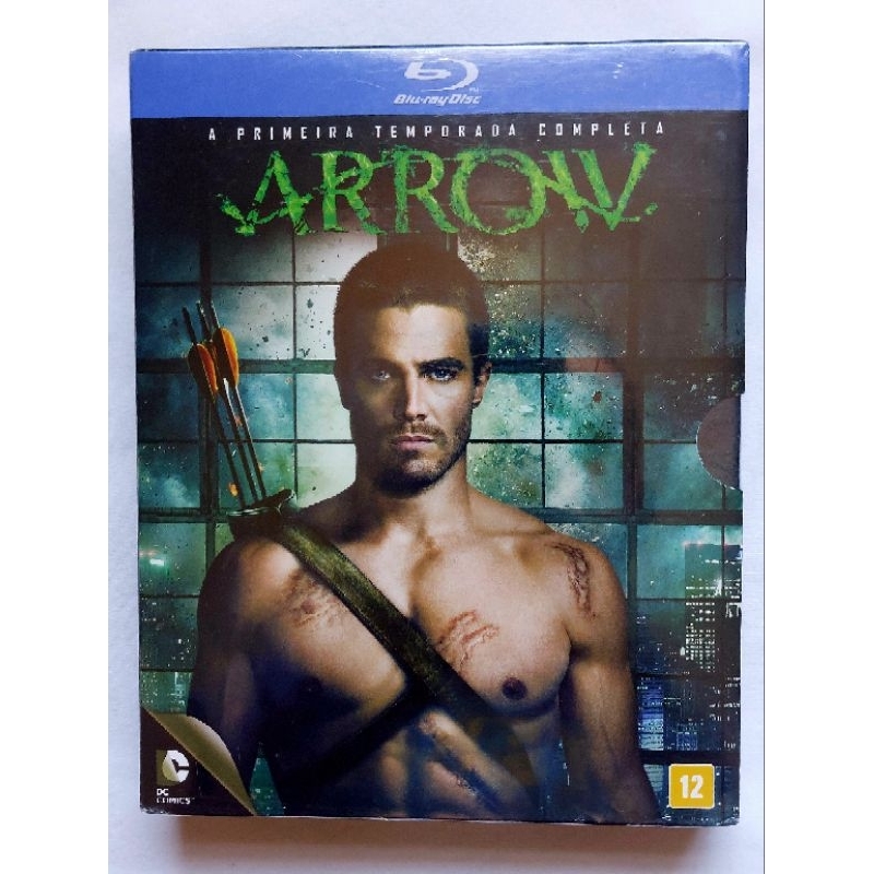 blu ray arrow 1 temporada lacrado 4 discos DUBLADO