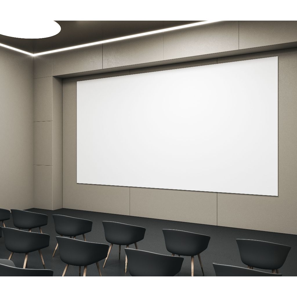 Painel para Projetor Lona Branca Fosca