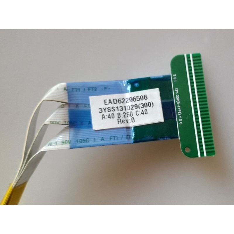 Cabo flex lvds de tela tv lg 28ln500b