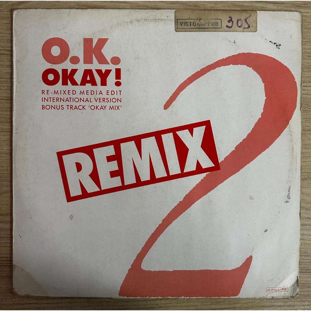 LP Disco Vinil O.K - Okay! Remix