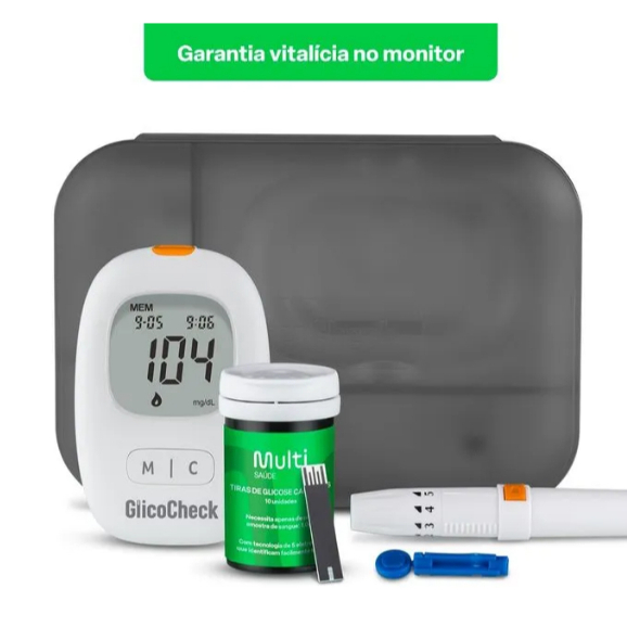 Monitor De Glicemia - Care Plus - Multi Saúde - HC487 - Health