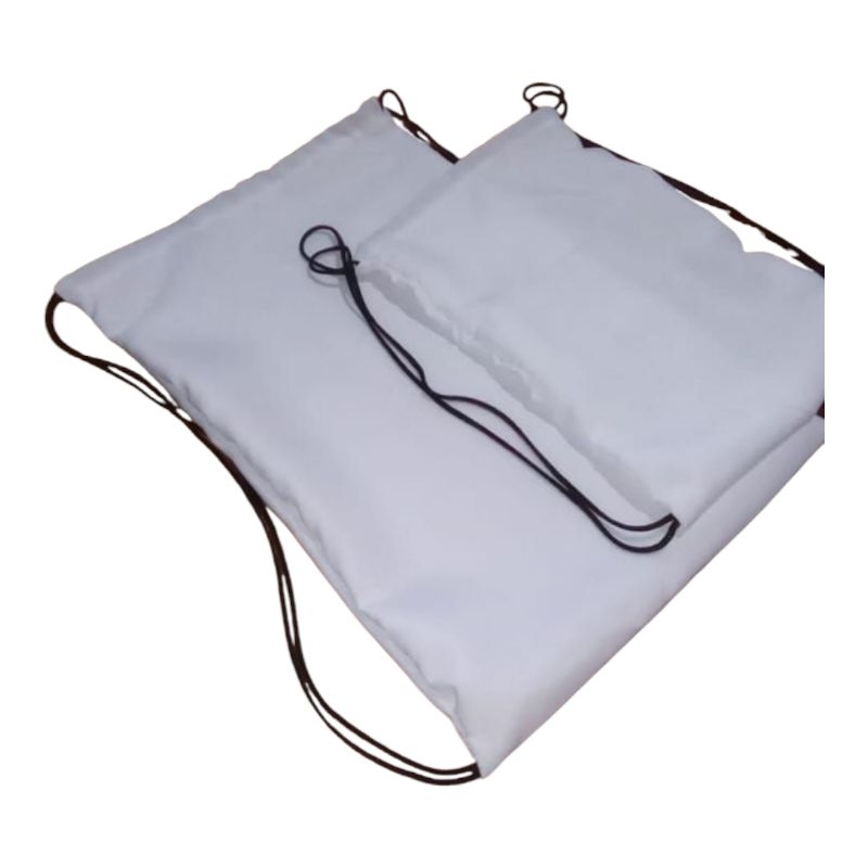 Kit 10 unidades Mochila Saco20-30cm\ 30x40 / 40x50 cm 100% poliéster para sublimação
