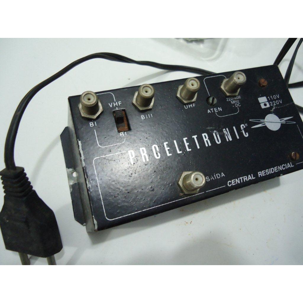 ANTIGA CENTRAL PROELETRONIC TV tecnologia de micro-ondas (MMDS)