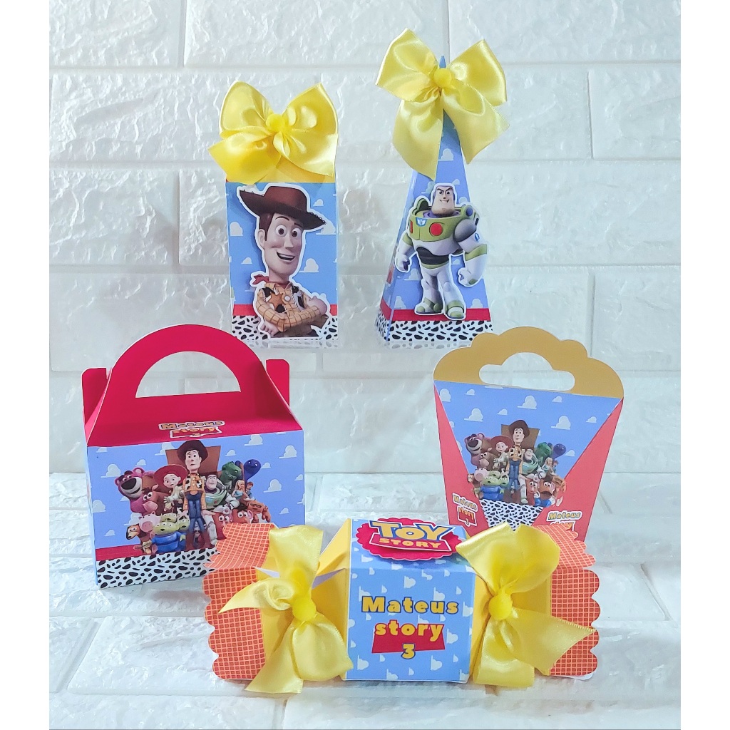 Kit festa Toy Story-Lembrancinhas personalizadas- Caixas personalizadas-Papelaria Personalizada-Lembrancinhas