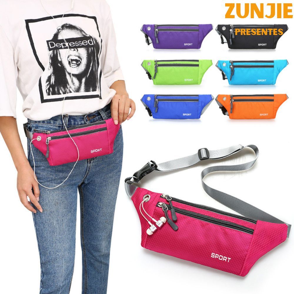 Pochete Impermeável Slim Doleira Cinta Fitness Corrida Academia em Oferta na Shopee