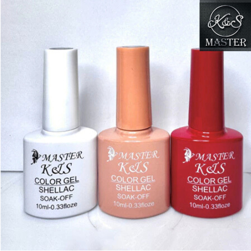 Kit 3 Esmaltes Em Gel K&S 10ML 10061 novo