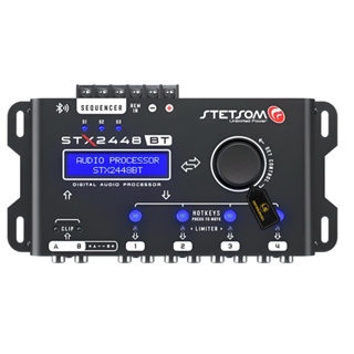 Processador Stx2448bt Stetsom Automotivo Bluetooth 12v em Oferta na Shopee