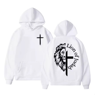 Moletom Blusa de Frio Casaco Leão De Judá Cruz Poder De Deus Moda Gospel Crista Streetwear em Oferta na Shopee