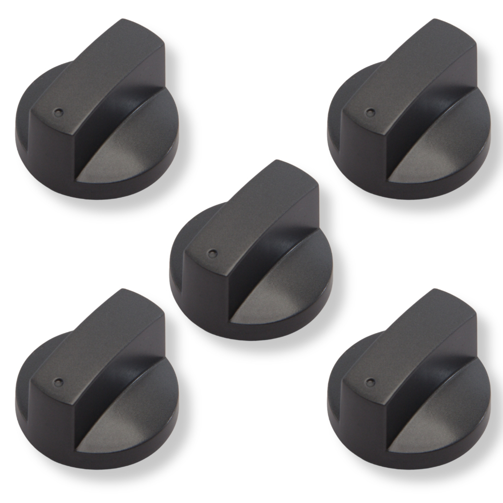 Kit com 5 Manipulos Botão individual para Fogão Cooktop Electrolux Experience KE9DX A26406901