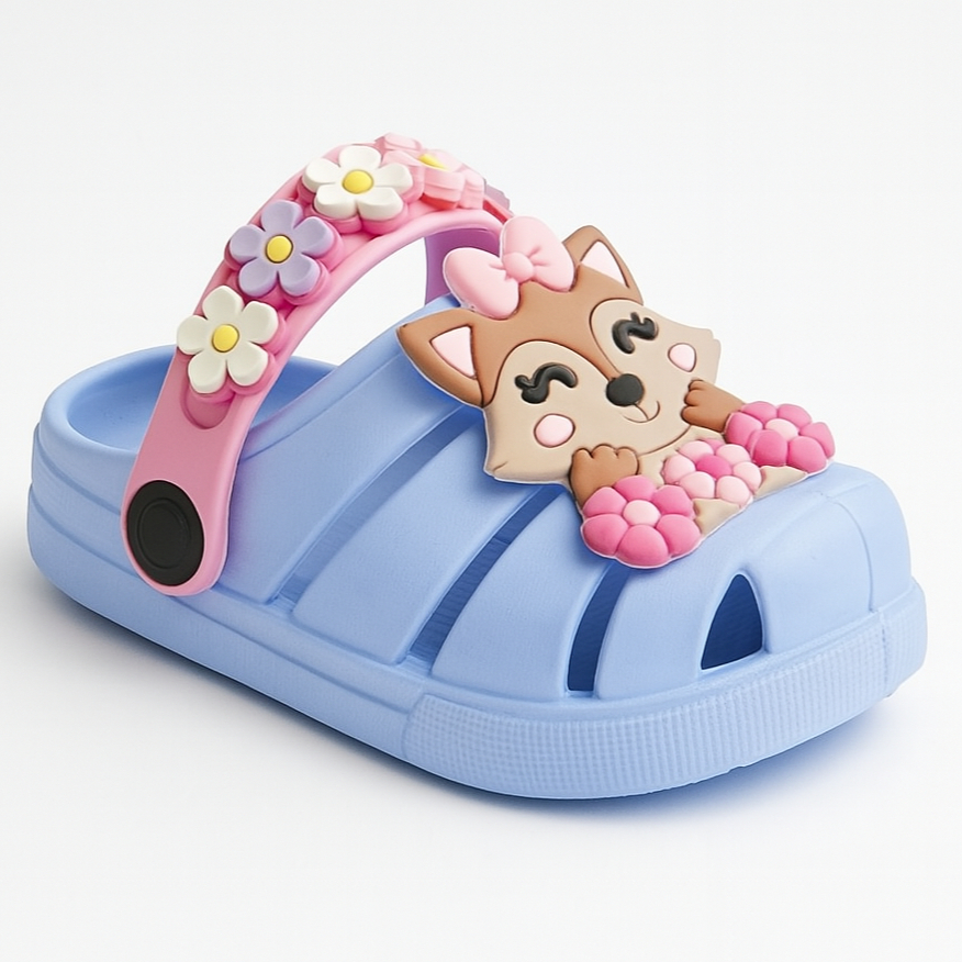 Sandália Papete Infantil de Menina Confortável Macia Antiderrapante