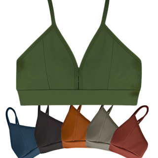 Kit Top Fitness Esportivo Feminino Poliamida Cores on the rise Verão Inverno em Oferta na Shopee