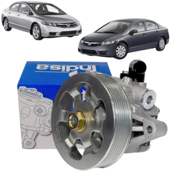 Bomba de Direção Hidráulica Para Honda Civic 1.8 2.0 16v 2006 2007 2008 2009 2010 2011