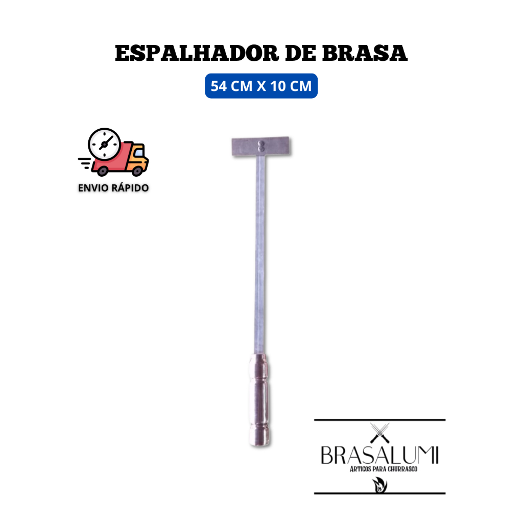 ESPALHADOR DE BRASA ALUMÍNIO