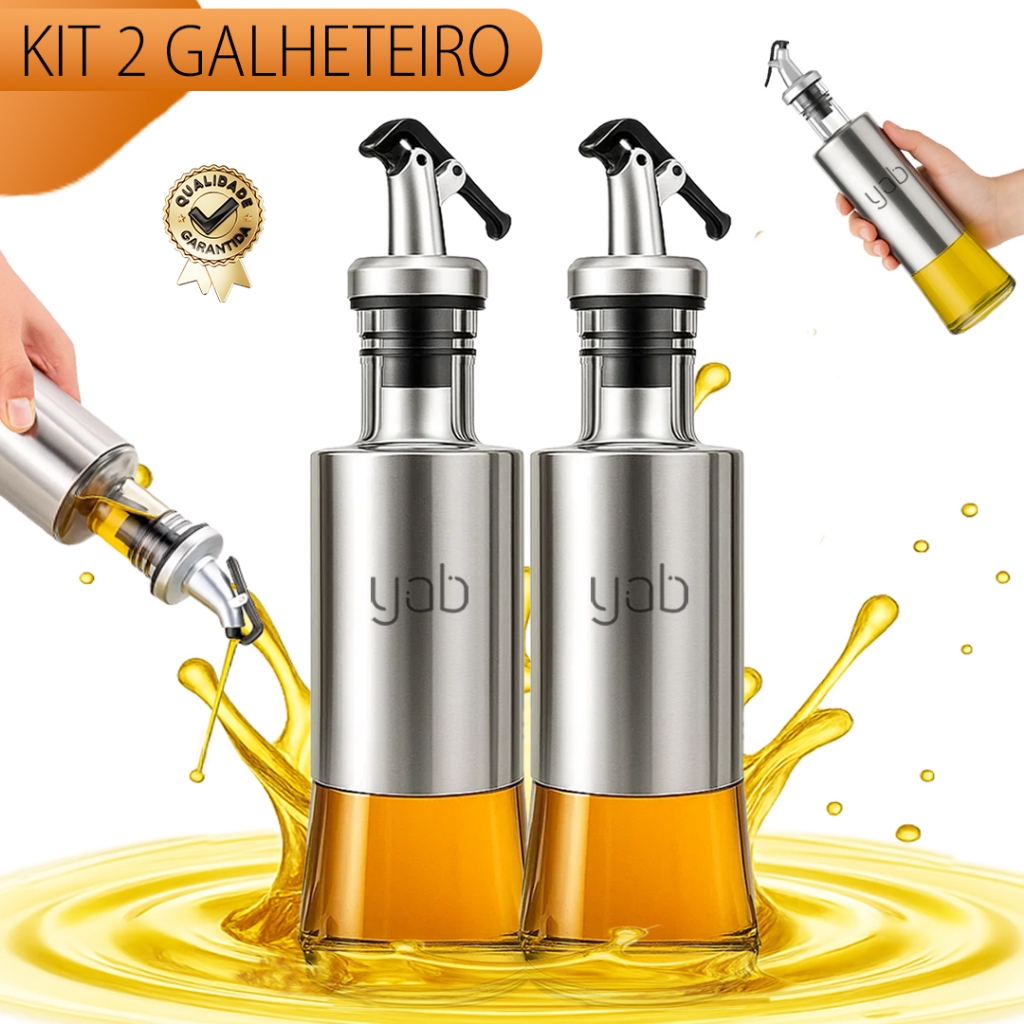 Porta Azeite Inox - Comprar com Melhor Preço em Essenciais para Culinária