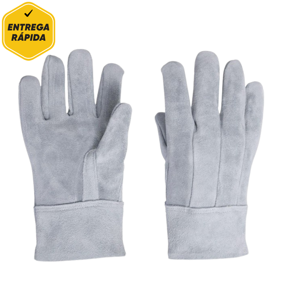 Luva de Proteção de Raspa 7 cm de Punho