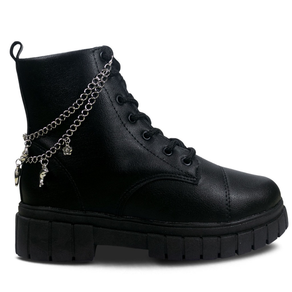 Bota Coturno Infantil 28ao36 Moda Tratorado Corrente 09.57j em Oferta na Shopee