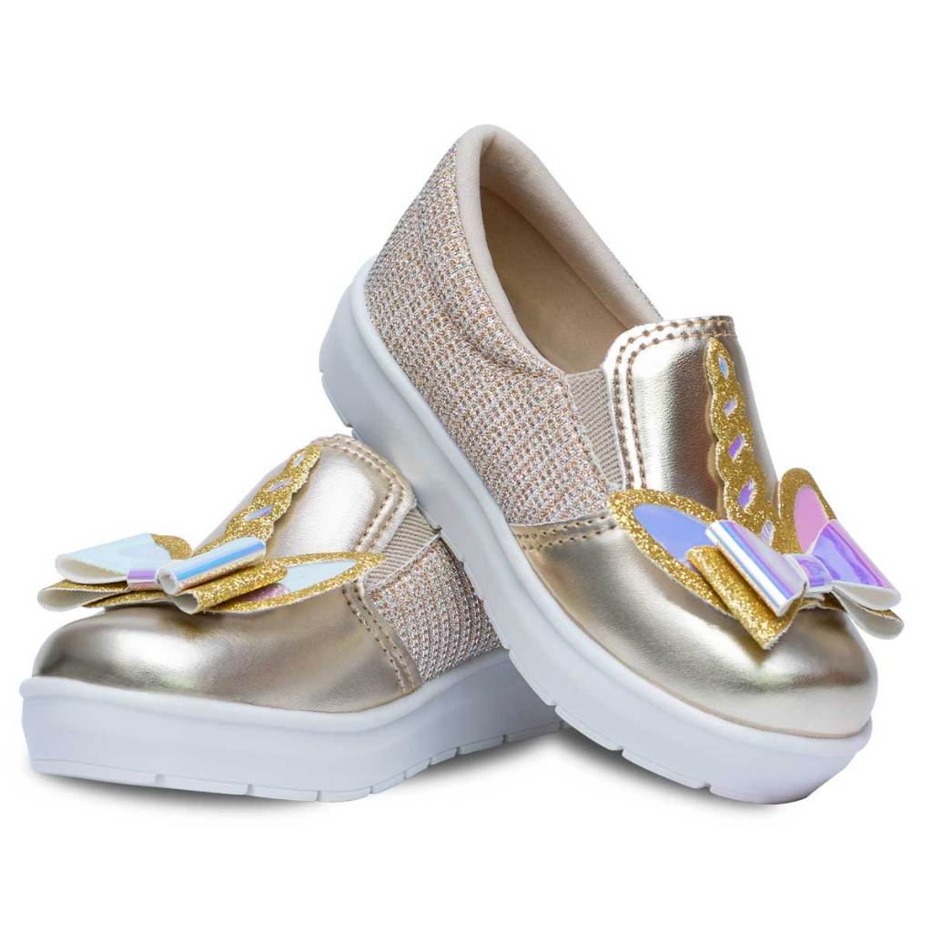 Tenis Infantil Calce Facil Menina Iate Moda Unicornio 11.43 em Oferta na Shopee