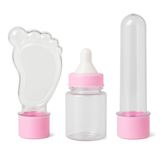 Kit 30 lembrancinhas -10 Tubetes 13 cm 10 Mamadeira e 10 Tubete Pezinho - tubet Pé Chá de Bebe Festa em Oferta na Shopee