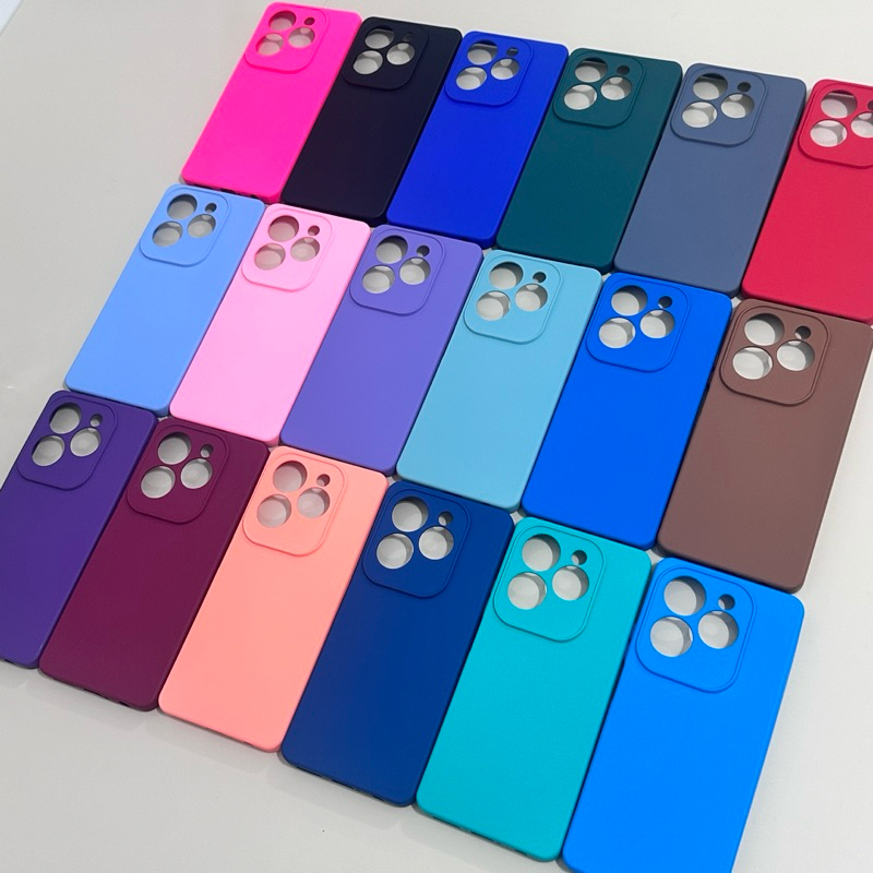 Capa Capinha Para infinix HOT 50 i HOT 40 infinix NOTE 40 4G infinix NOTE 40 5G Com Interior Aveludado de Silicone em Oferta na Shopee