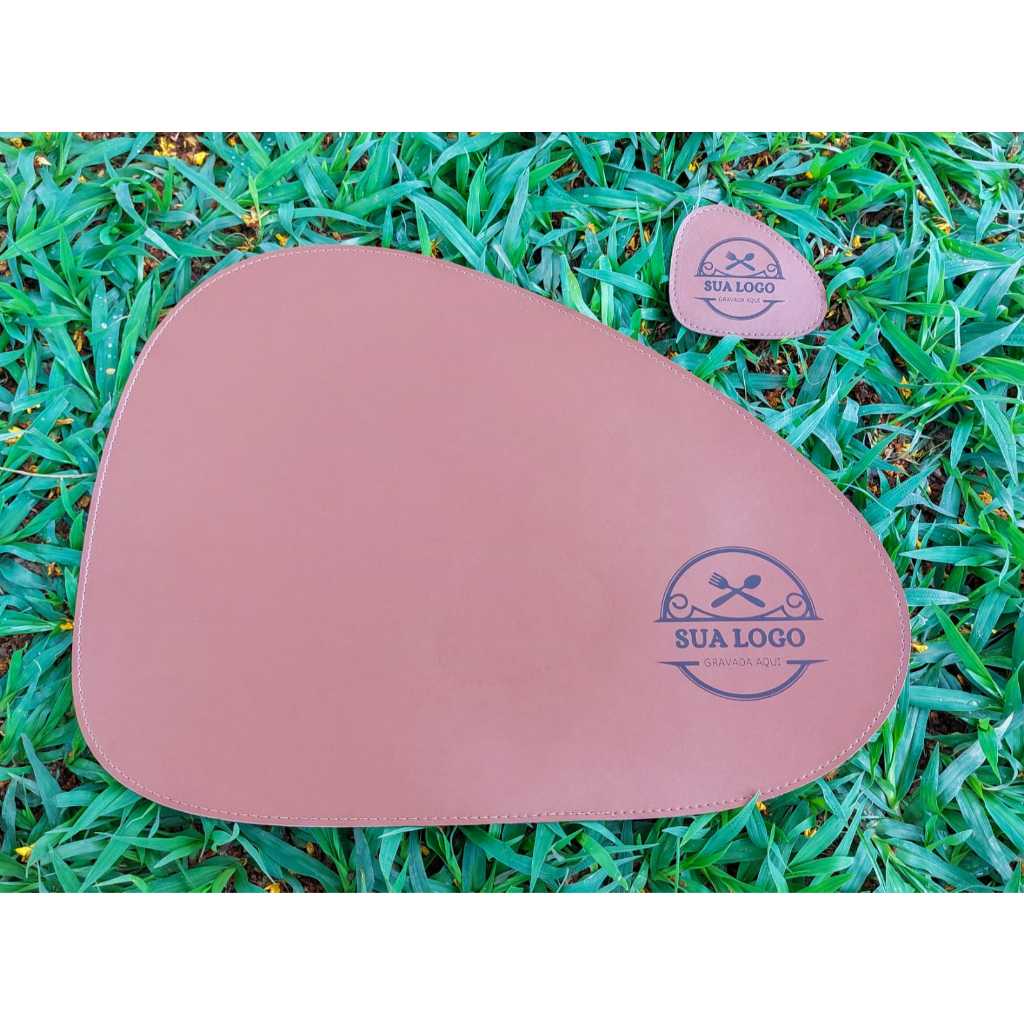 8 jogos americanos dupla face personalizados com sua logo em Oferta na Shopee