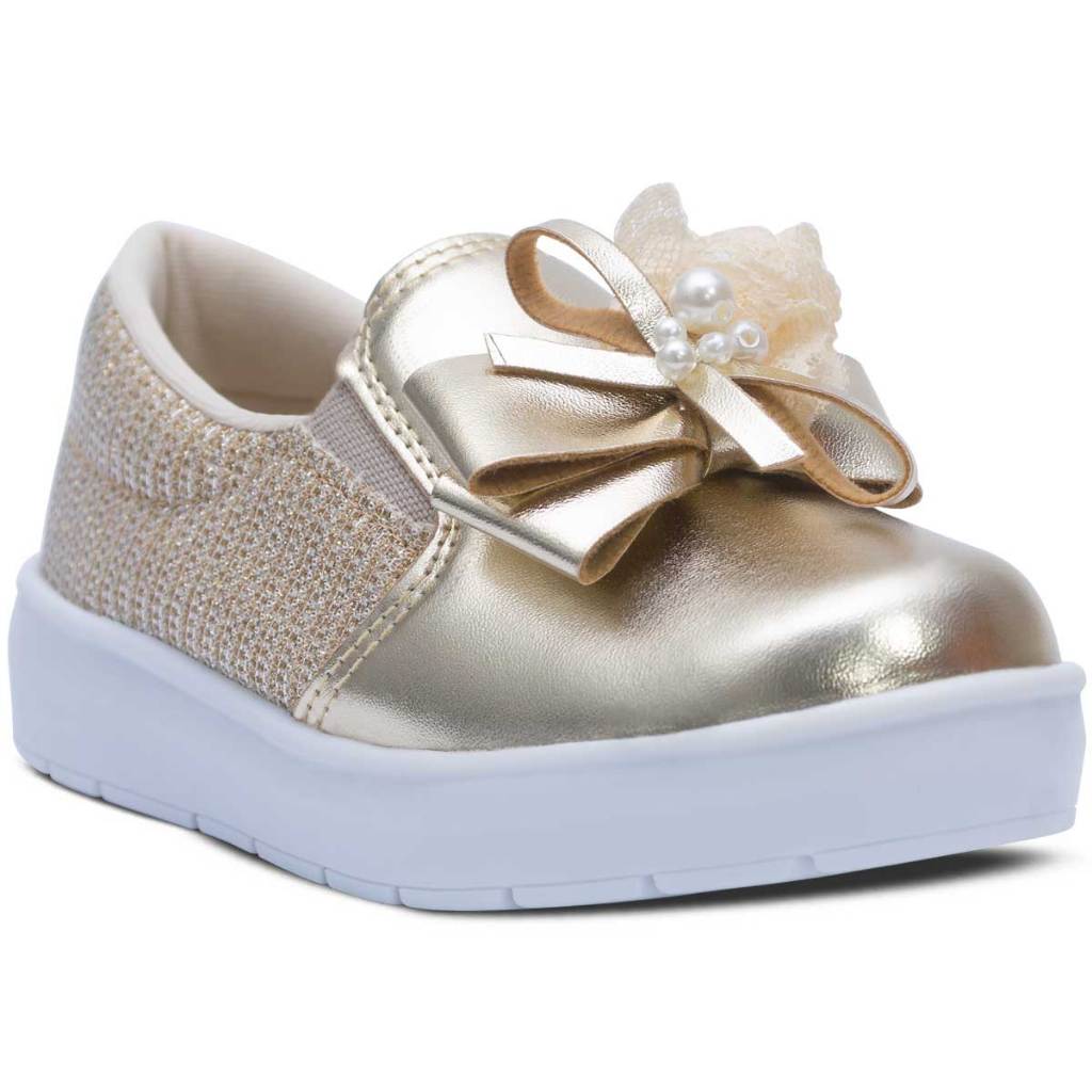 Tênis Iate Slip On Menina Casual Infantil Calce Fácil 11.56 em Oferta na Shopee