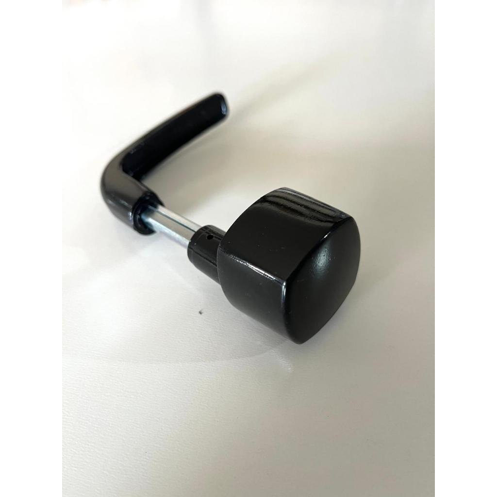 Maçaneta Alavanca Bola para Portas Cor Preta - Universal Fechaduras em Oferta na Shopee