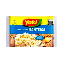 Pipoca Para microondas Sabor Manteiga-yoki em Oferta na Shopee