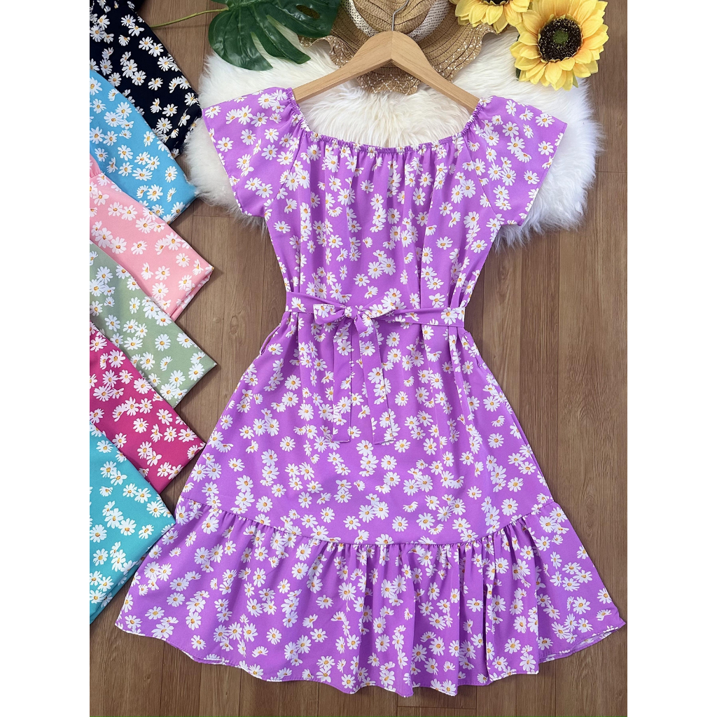vestido ciganinha margarida de moda feminina 0026-2 em Oferta na Shopee