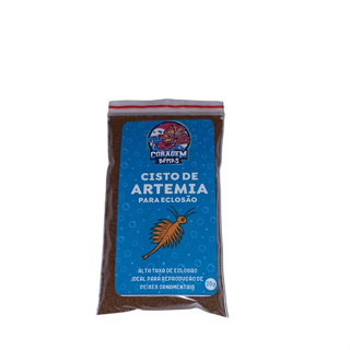Cisto de Artêmia 20g Salina Para Alevinos Nutrição Ideal Para Peixes em Oferta na Shopee