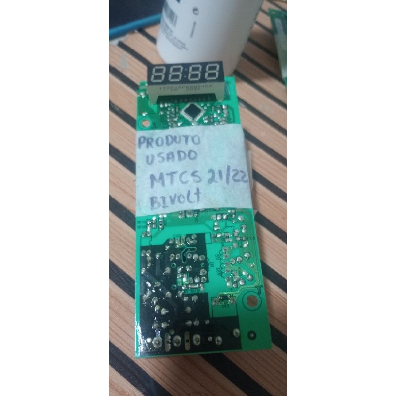 PLACA ELETRÔNICA MICROONDAS MIDEA 20 LITROS MTCS21 MTCS22 127/220 Volts BIVOLT (LER DESCRIÇÃO)