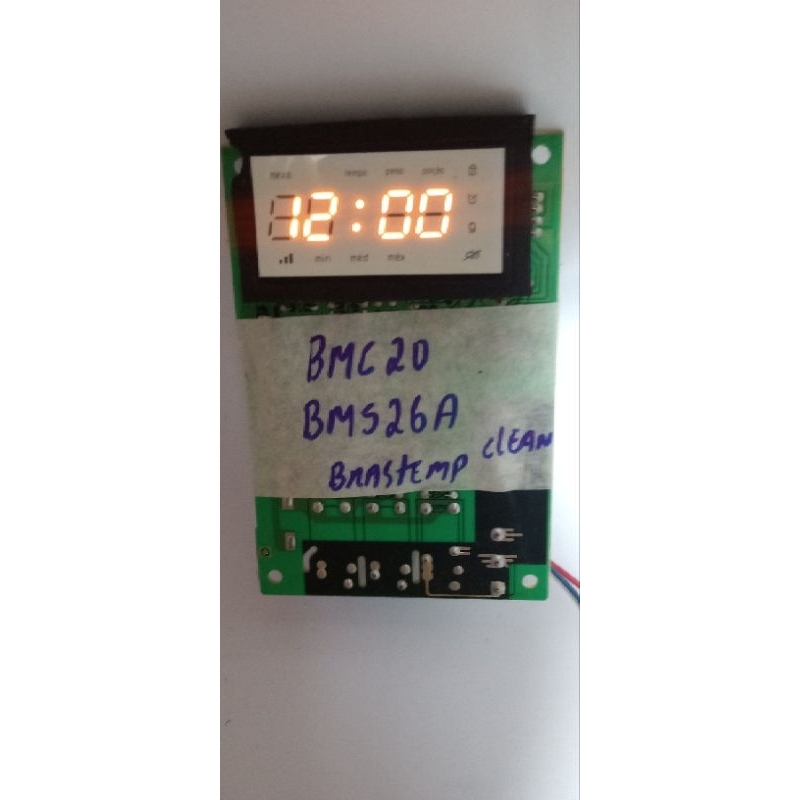 Placa Eletrônica Microondas Brastemp Clean 20 Litros Modelo BMC20 220 Volts (LER DESCRIÇÃO)