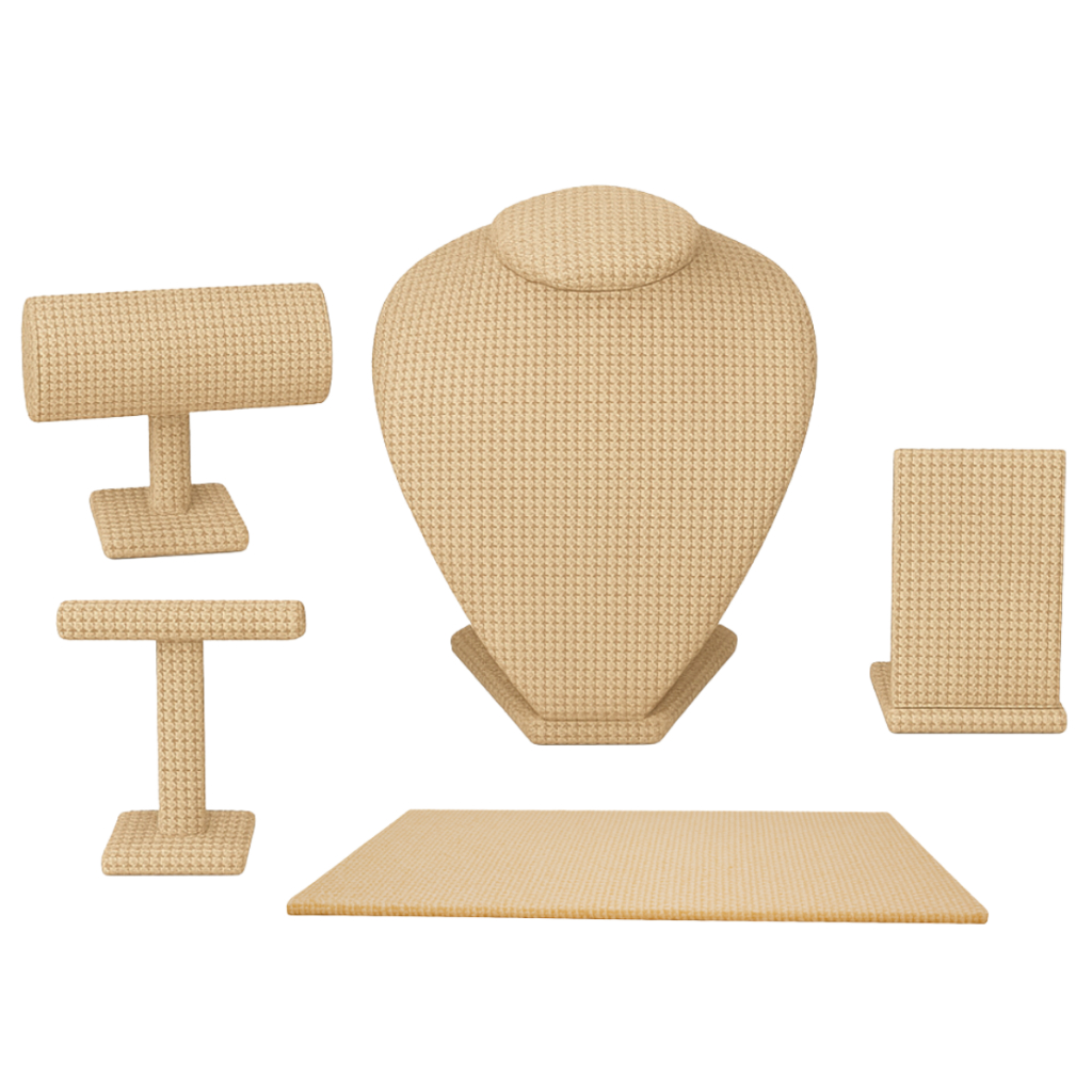 Kit Expositor De Joias Colar Brinco Pulseira Relogio Display Vitrine Loja Bijuteria Luxo Acrílico