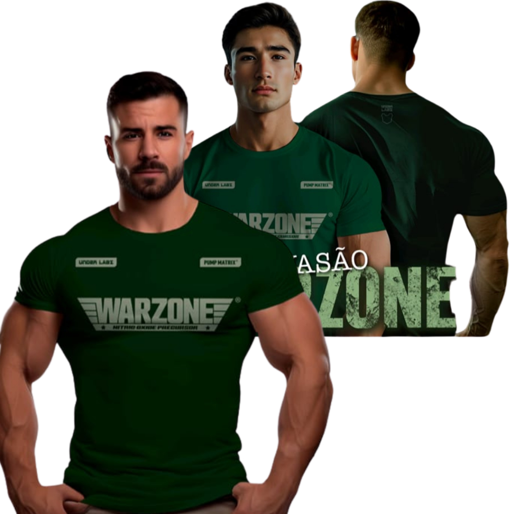 Camiseta Invasão Warzone - Under Labz - Edição Limitada em Oferta na Shopee