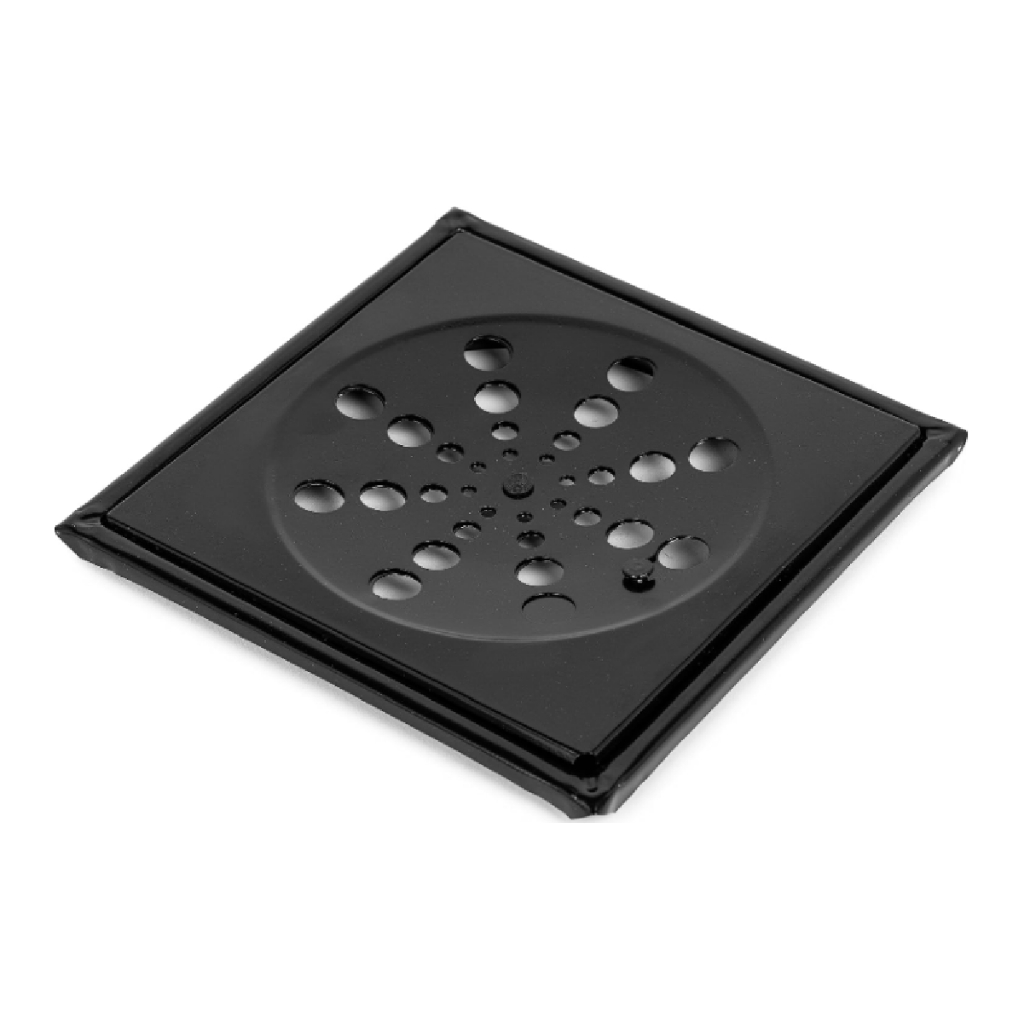 Ralo 15x15 Quadrado Preto ABS Banheiro Ralo em Oferta na Shopee