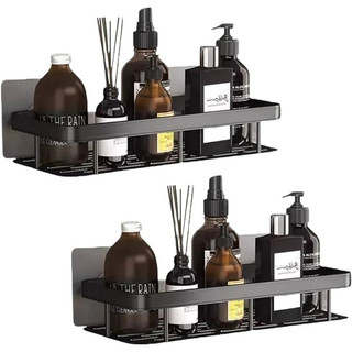 Suporte De Shampoo Prateleiras De Banheiro Sem Furo Premium Top sem furadeira