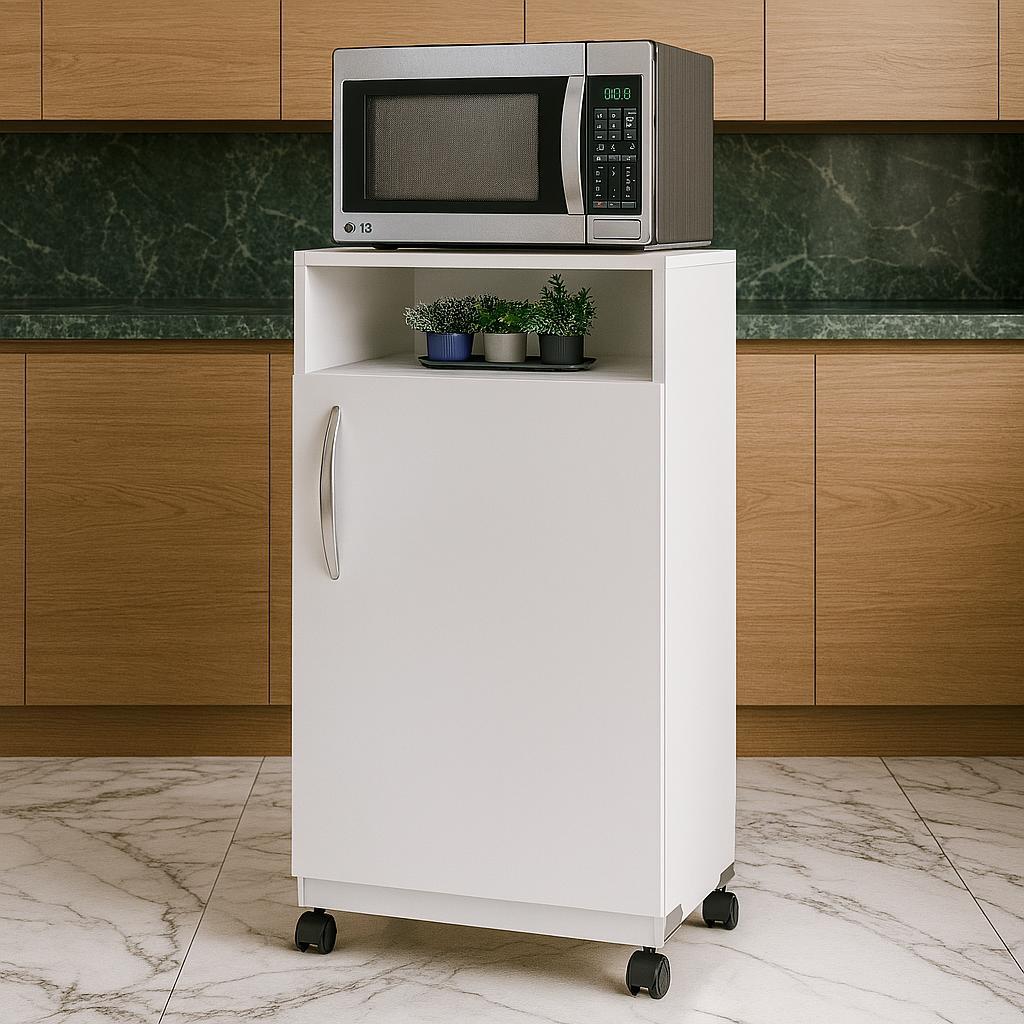 Aparador Multiuso com Suporte – Ideal para Esconder Botijão de Gás